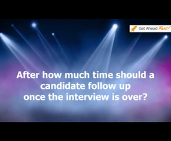 When Should You Follow-Up After An Interview